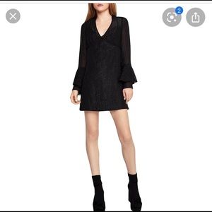 BCBGeneration- Bell Sleeve Shift Dress - XXS